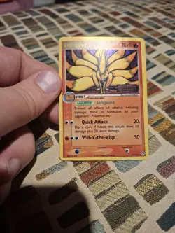 Pokemon TCG Ninetales EX Power Keepers Reverse Holo Card 19/108 - LP 2007 - Image 1