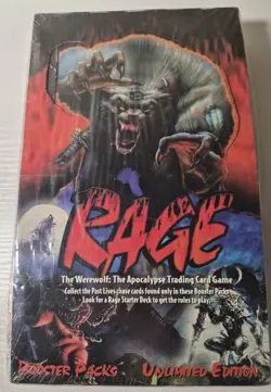 Rage The Werewolf: The Apocalypse Trading Card Game Sealed Booster Box Unlimited - Image 1