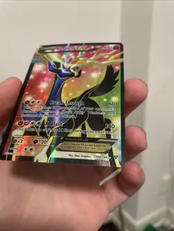 Pokemon TCG Xerneas-Ex Holo Full Art Ultra Rare Card XY 146/146 - Image 2