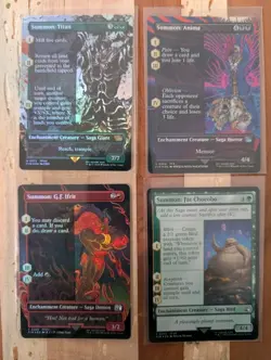 MTG-Final Fantasy -Summon Bundle Lot - Image 1