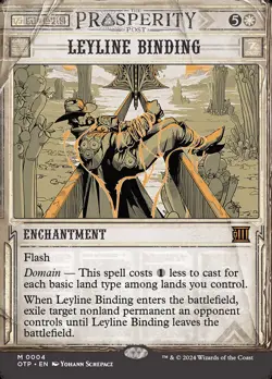 MTG Magic the Gathering Leyline Binding (4/87) Breaking News NM - Image 1
