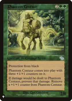 MTG Magic the Gathering Phantom Centaur (JUD-127†/1703) Mystery Booster LP - Image 1