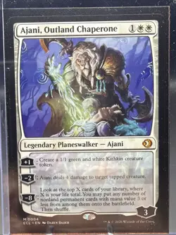 Ajani, Outland Chaperone Lorwyn Eclipsed Regular - Image 2