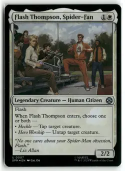 Flash Thompson, Spider-Fan U Marvel's Spider-Man 7 NM - Image 1