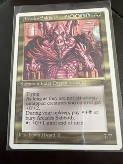Magic the Gathering 1994 Bayou Revised Edition Rare Dual, 30 Years Untouched - Image 3