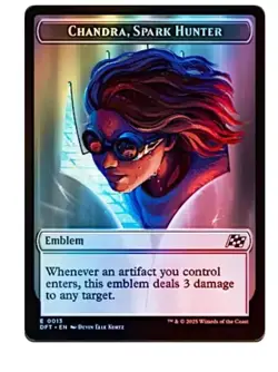 Chandra Spark Hunter / Vehicle FOIL Tokan - Aetherdrift - MtG - NM - Image 1