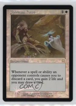 Spiritual Focus Foil Magic: Mercadian Masques #49 1999 - Image 1