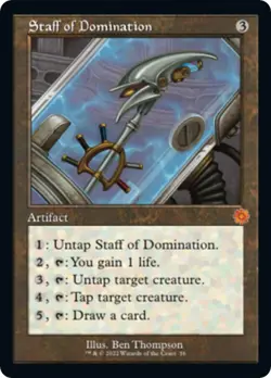 MTG Staff of Domination - 56 / English / Near Mint - Image 1