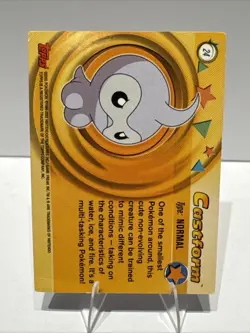 Topps Pokemon Advanced Non Holo Castform #24 - Image 2