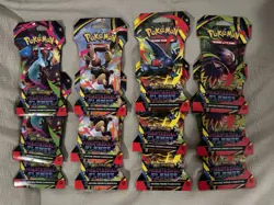 Pokemon TCG PHANTASMAL FLAMES Sleeved Booster Packs New Sealed Lot of 12 Packs - Image 2