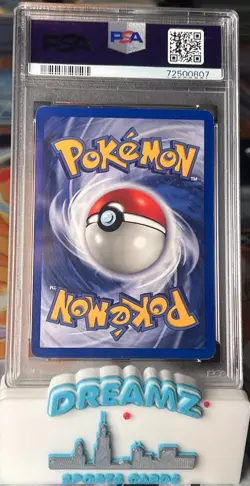 Bulbasaur 044/102 Pokemon Base Set (Shadowless) Regular Graded PSA 6 - Image 2