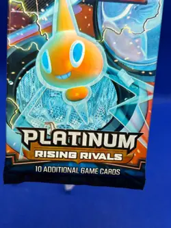 SEALED UNWEIGHED 2009 Pokemon Platinum Rising Rivals Booster Pack Rotom Art - Image 3