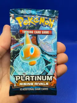SEALED UNWEIGHED 2009 Pokemon Platinum Rising Rivals Booster Pack Rotom Art - Image 4