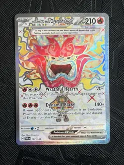Pokemon TCG Hearthflame Mask Ogerpon ex 192/167 Sv06: Twilight Masquerade - NM - Image 3