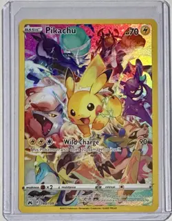 Pokemon TCG Pikachu TCG 160/159 Crown Zenith Secret Rare Alt Full Art - Image 3