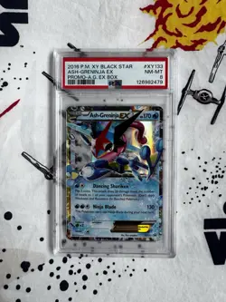 2016 Pokemon XY Black Star Promo #XY133 Ash-Greninja Ex PSA 8 NM-MT - Image 3