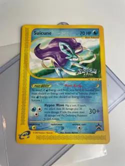 Pokemon TCG Suicune 53 Pokemon 4Ever Black Star Promo Non Holo LP Rare Card 2002 - Image 1