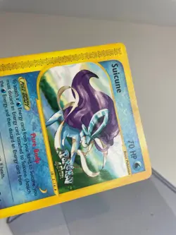 Pokemon TCG Suicune 53 Pokemon 4Ever Black Star Promo Non Holo LP Rare Card 2002 - Image 3