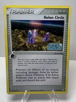 CREASE Holon Circle 79/100 Reverse Holo Crystal Guardians AUTHENTIC Pokemon Card - Image 1