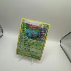 Pokemon TCG Venusaur EX Crystal Guardians Reverse Holo Card 28/100 Stamped - Image 4
