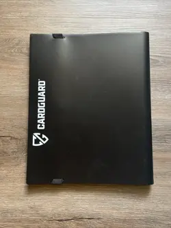 CardGuard Trading Card Binder Portfolio 9 Pocket Side-Loading Album Black 360 - Image 2