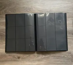 CardGuard Trading Card Binder Portfolio 9 Pocket Side-Loading Album Black 360 - Image 4