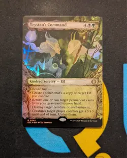 Trystan's Command Foil Showcase Rare ECL 344 Lorwyn Eclipsed MTG - Image 1