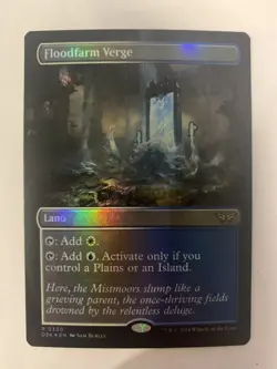 Floodfarm Verge (Borderless) Duskmourn: House of Horror Foil - Image 1