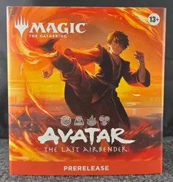 MTG Avatar: The Last Airbender - Prerelease Kit (Zuko - Red) New Sealed - Image 1
