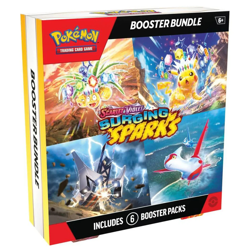 Pokemon TCG Surging Sparks Booster Bundle 6 Packs Factory Sealed Brand New - Image 1