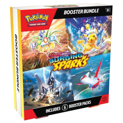 Pokemon TCG Surging Sparks Booster Bundle 6 Packs Factory Sealed Brand New - Image 4