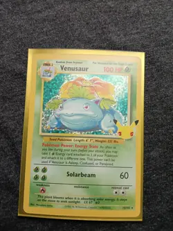 Pokemon TCG Venusaur 15/102 Celebrations: Classic Collection Secret Rare MINT - Image 4