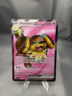 Pokemon TCG: Dachsbun ex 160/142 - Stellar Crown Holo NM - Image 1