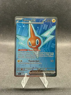 Pokemon TCG Rotom Ex Full Art Phantasmal Flames Set 2 Mega Evolution Near Mint - Image 1