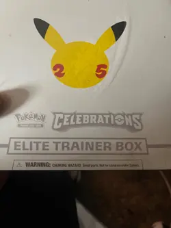 Pokemon TCG: 25th Anniversary Celebrations Elite Trainer Box (2021) 820650809439 - Image 1