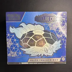 Pokemon Stellar Crown Elite Trainer Box (ETB) New Sealed (Small Tears) - Image 1