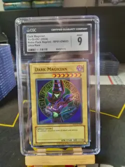 Dark Magician *CGC MINT 9* RP01-EN003 *Ultra Rare* Retro Pack * Yugioh - Image 1