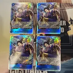 4x One Piece ST22-002 SR Izo - English - Foil - Playset - TCG - NM/M - Image 1