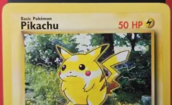 Pokemon Pikachu 50 HP Common 1st Edition Base Set 60/64 Wizards Card 1999 - Image 2