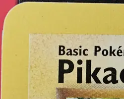 Pokemon Pikachu 50 HP Common 1st Edition Base Set 60/64 Wizards Card 1999 - Image 5