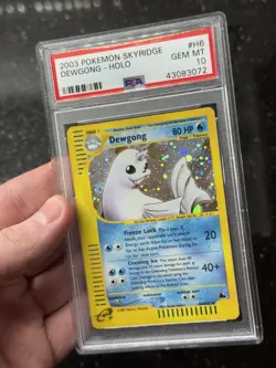 Dewgong Holo - H6/H32 - Skyridge E-Reader Vintage Pokemon Card - PSA 10 - Image 2