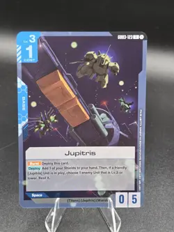 Jupitris Gundam Card Game Steel Requiem Rare GD03-123 - Image 1