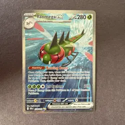 Yanmega EX 228/182 Special Illustration Destined Rivals Pokemon Card Full Art - Image 1