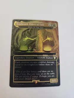 Treebeard, Eldest of Ents - Doran, the Siege Tower (Borderless) MTG MP 0517 - Image 1
