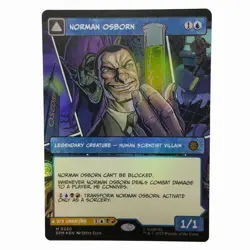 Norman Osborn Borderless Foil #220 Mythic MTG Spider‑Man SPM EN NM - Image 1