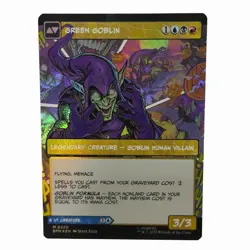 Norman Osborn Borderless Foil #220 Mythic MTG Spider‑Man SPM EN NM - Image 2