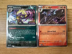 Pokemon Ceruledge MEPen 014 & Toxtricity MEPen 017 Sealed Build & Battle Decks - Image 1