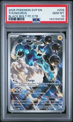 Thundurus - 209 (Pokemon Center Exclusive) 209 Sv: Scarlet & Violet Promo Cards - Image 1