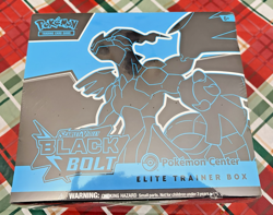 2025 Pokemon Center Scarlet & Violet Black Bolt Elite Trainer Box Factory Sealed - Image 1