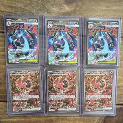 Pokemon Promo Card Lot Mega Charizard X EX Oricorio EX 6 Cards - Image 1